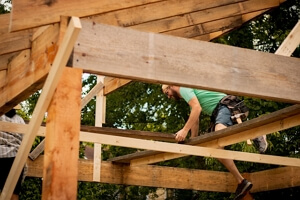 construcción de casas de madera - maderia