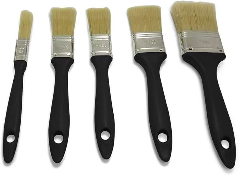 Brocha Para Pintura 11/2 Karmsa Tools 12 Pzas Negro